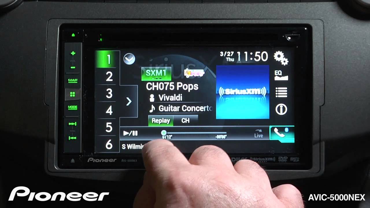 How To AVIC5000NEX Use SiriusXM RiverPark